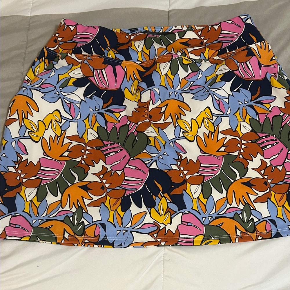 Floral Multicolor Women's Skirt